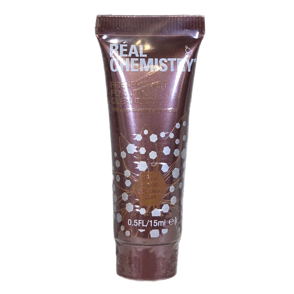 Real Chemistry Fresh Start Foaming Cleanser 0.5fl / 15ml Brand New SEALED